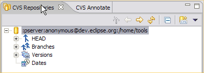CVSRepositoriesView