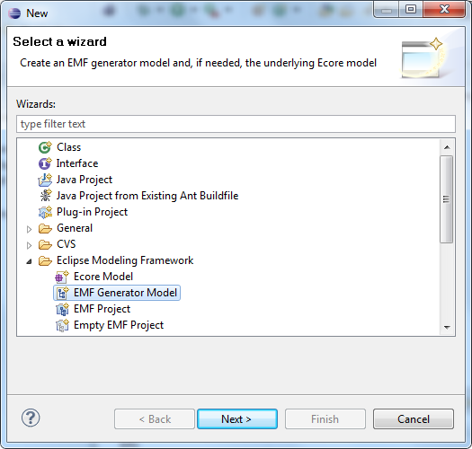 Ecore Source Model