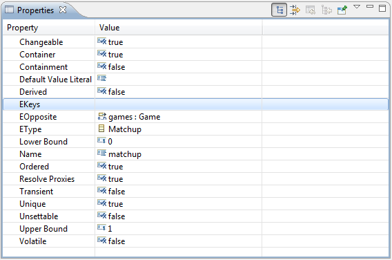 EReference and EType