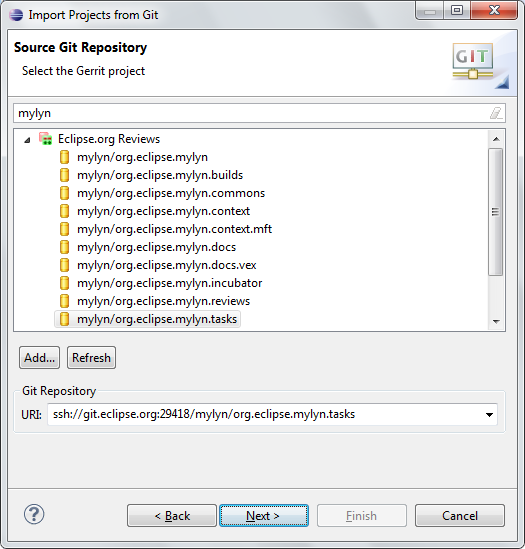 source git repository