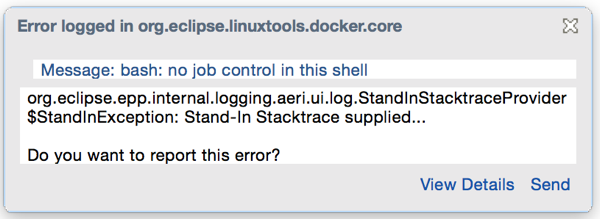 Error Reporting