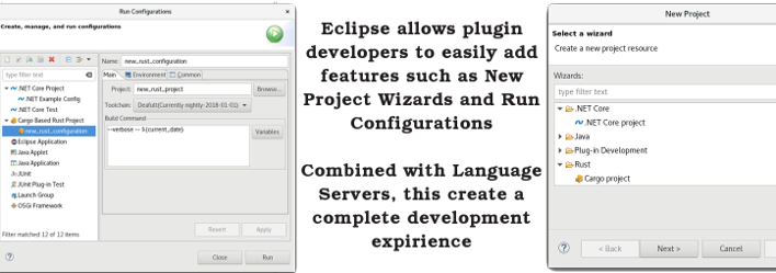 further language features integrated with wizards