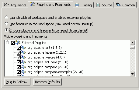 Select all External Plugins