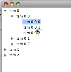 Mac tree insert