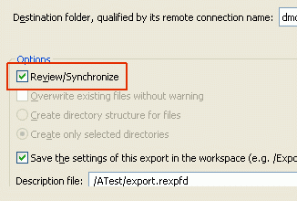 Remote file system Export