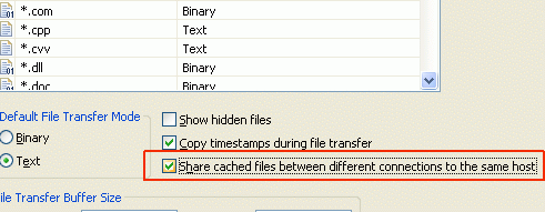 File Sharing Preference