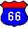 Route 66 icon