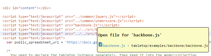 Semantic navigation