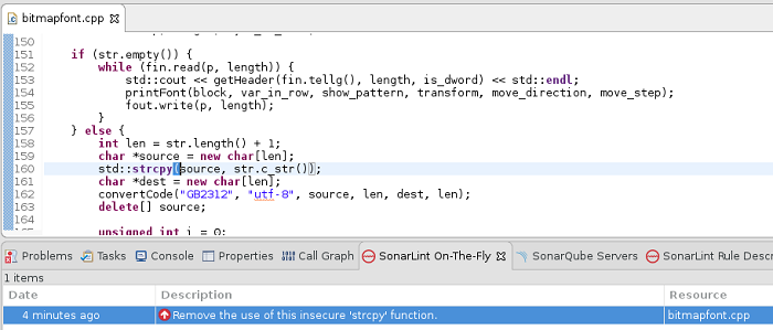 C++ example