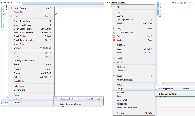 debug Java Web Computer Programs eclipse