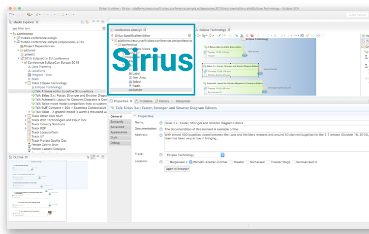 eclipse sirius workspace