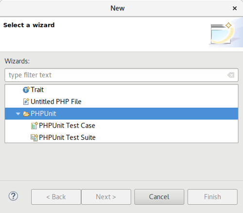 wizard php unit