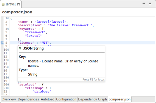 composer json