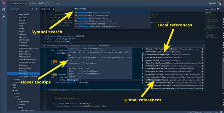 Instant Code Intelligence on Sourcegraph