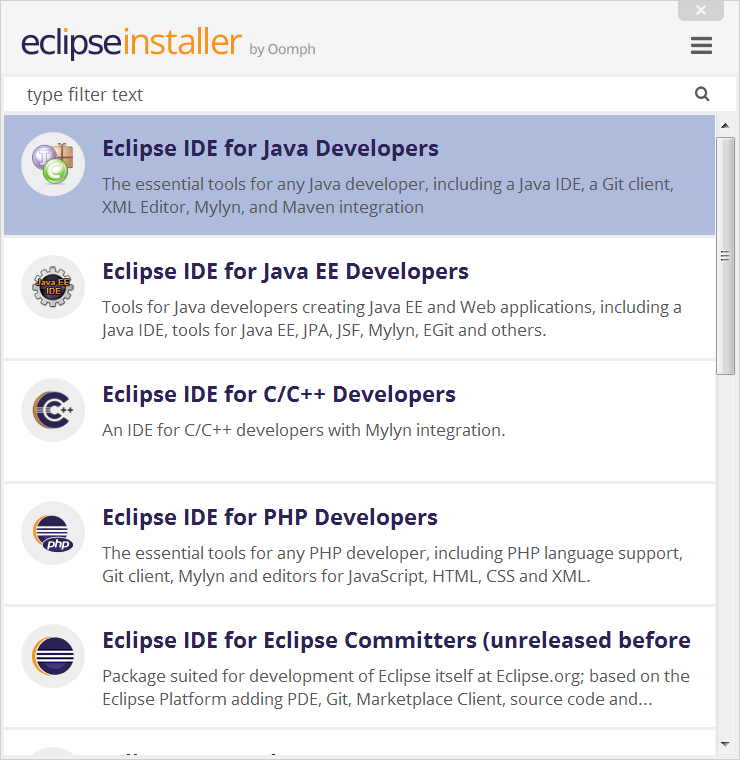 download eclipse ee for windows