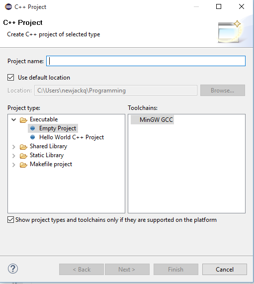 Eclipse Community Forums C C Ide Cdt Using Gcc Not G On Windows