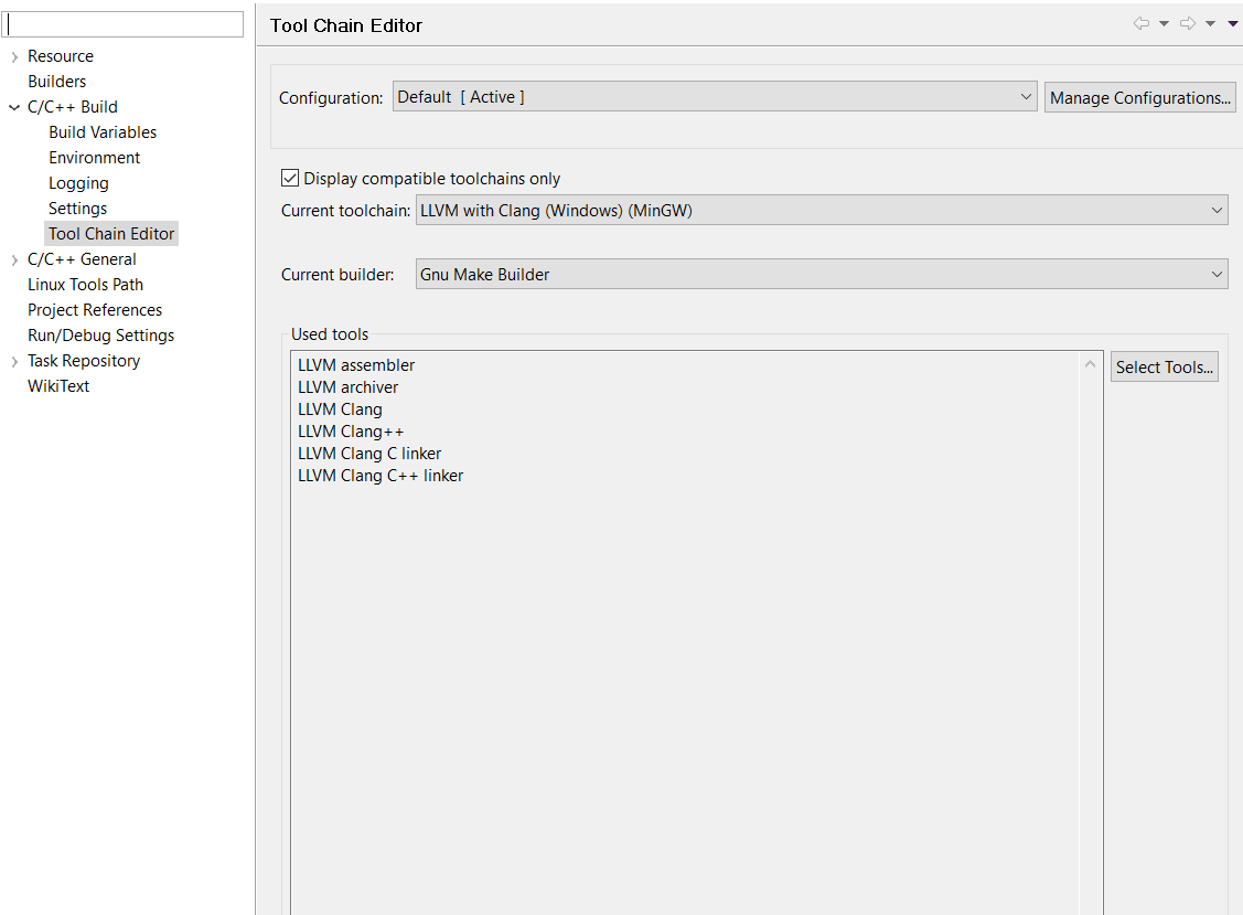 Eclipse Community Forums C / C++ IDE (CDT) » Integrating LLVM Clang