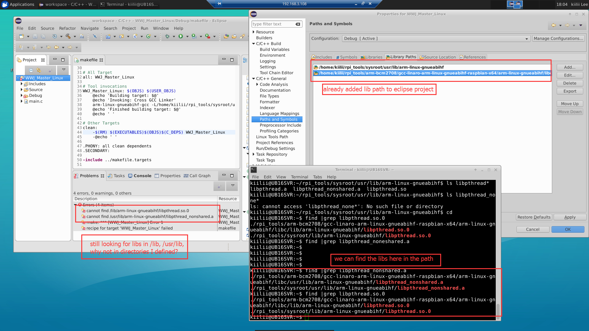 Eclipse Community Forums C / C++ IDE (CDT) » Cross compile include