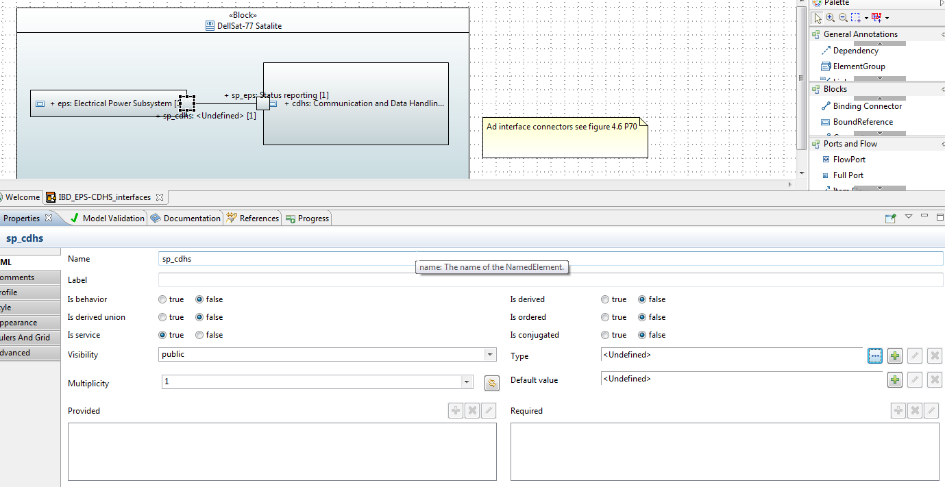Eclipse Community Forums: Papyrus » How to handle provided / required ...