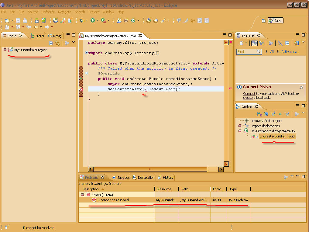 eclipse add to index not working