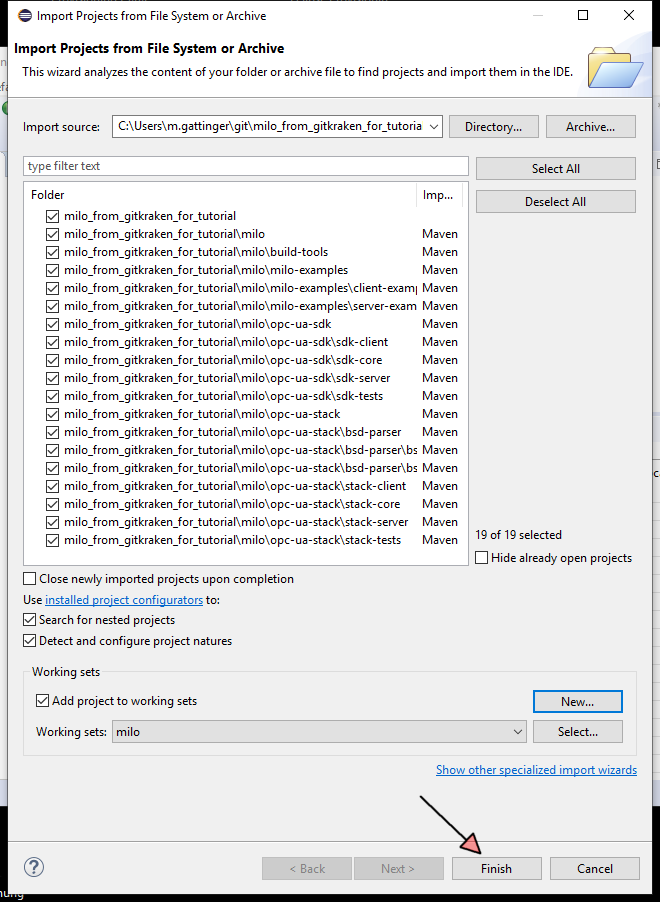 eclipse
10.05.2019 , 11:44:13
Import Projects from File System or Archive
