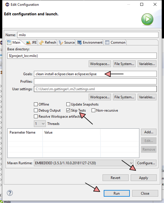eclipse
09.05.2019 , 13:40:49
Edit Configuration