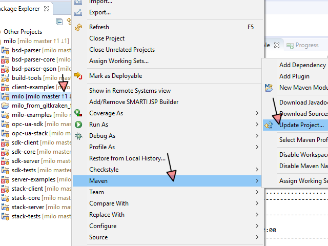 eclipse
10.05.2019 , 14:34:34
workspace_milo_clone_with_gitkraken_for_tutorial - Eclipse Platform