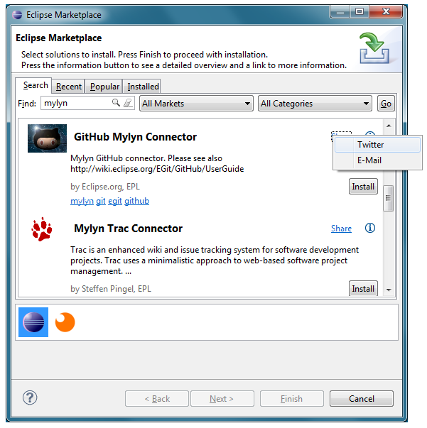 Marketplace Client (MPC) New & Noteworthy 1.1 The Eclipse Foundation