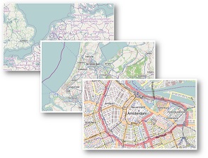 The GeoMap is a control that allows you to display data from an openstreetmap server.