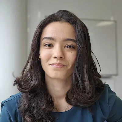 A portrait of Ihsane Tahir