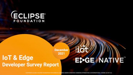 2021 IoT & Edge Developer Survey Report