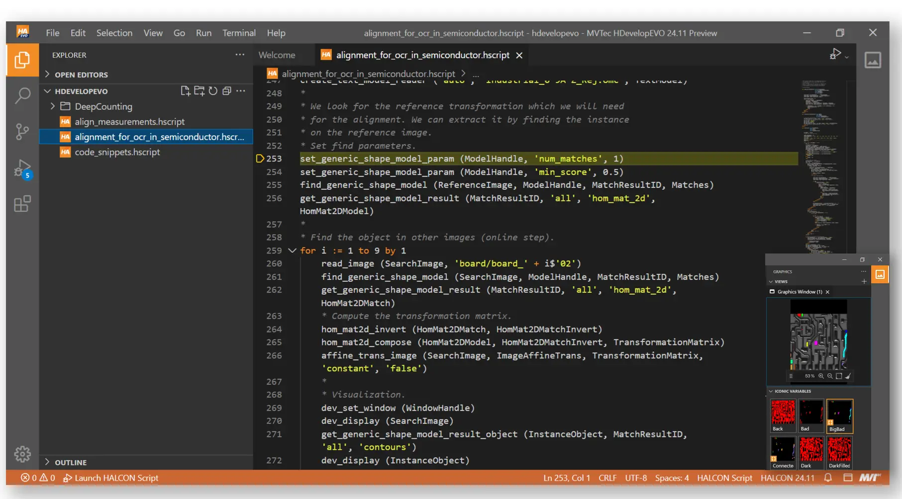 HDevelop EVO overview