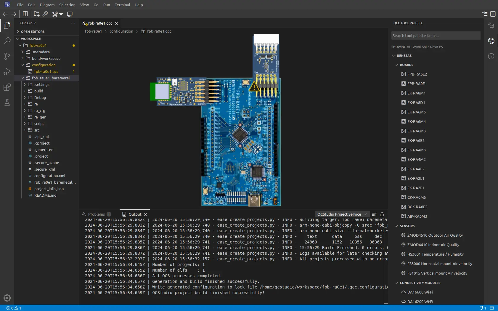 Renesas QuickConnect Studio