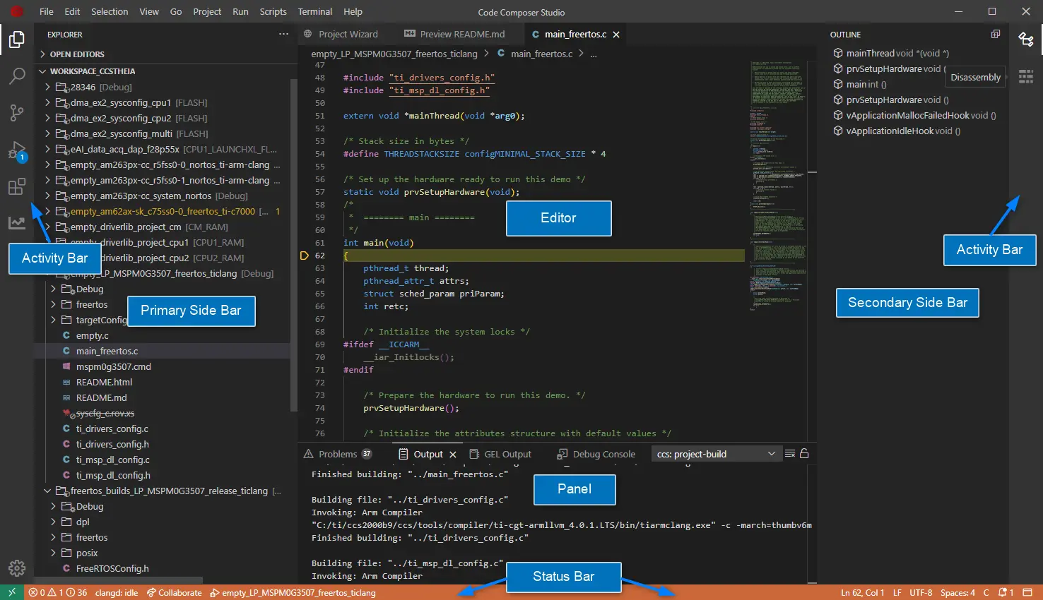 Texas Instruments Code Composer Studio (CCS) overview